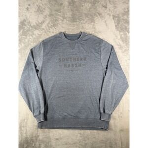 Southern Marsh Sweatshirt Women's Medium Blue Seawash Long Sleeve Pullover